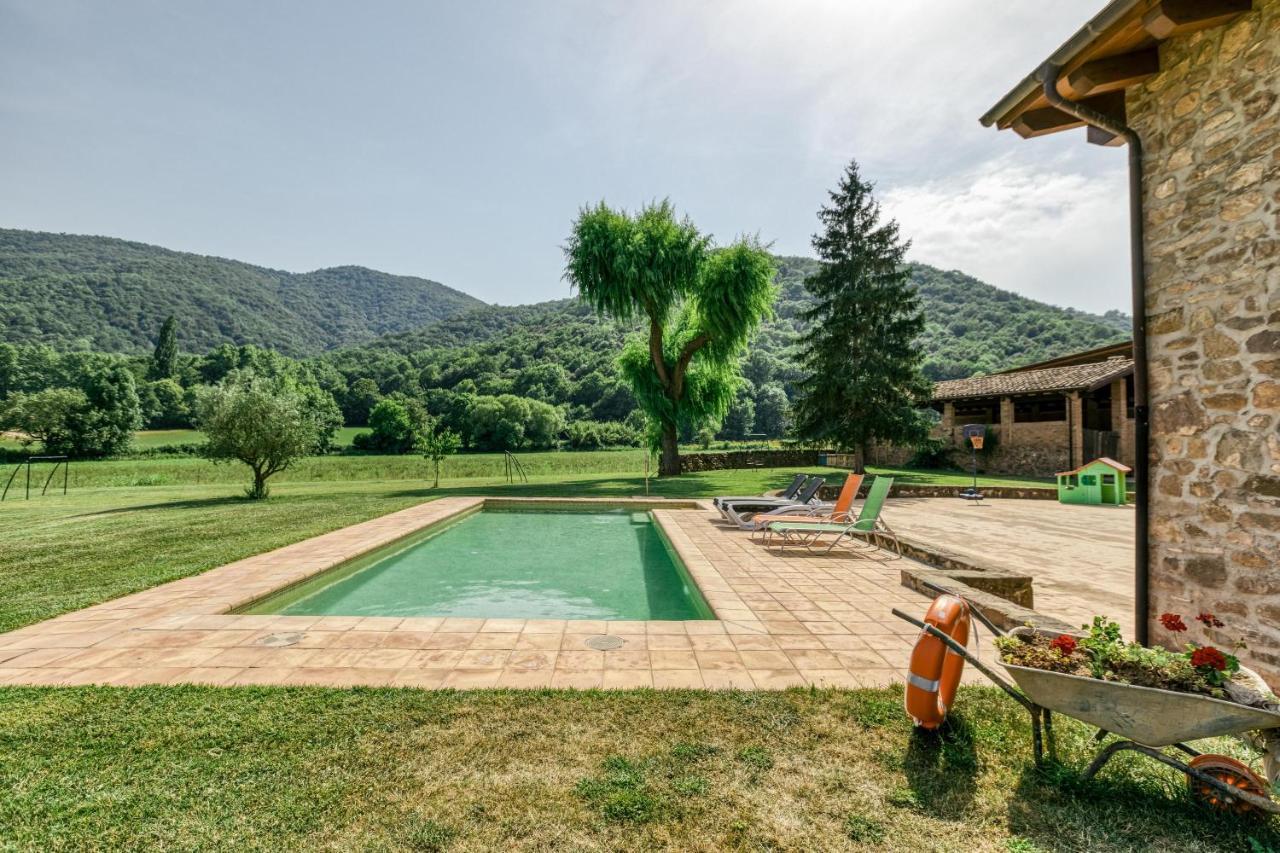 Casa Rural Mas Plantalech La Vall de Bianya Exteriör bild