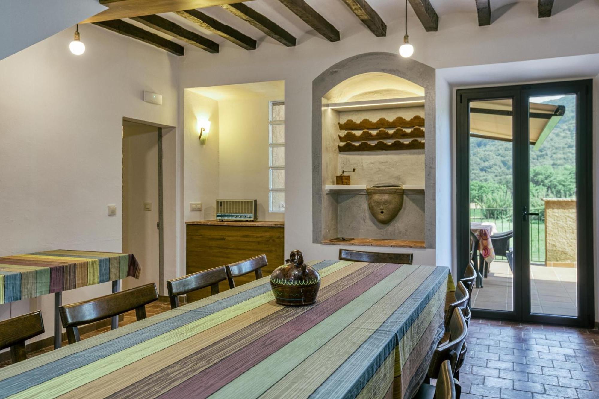 Casa Rural Mas Plantalech La Vall de Bianya Exteriör bild