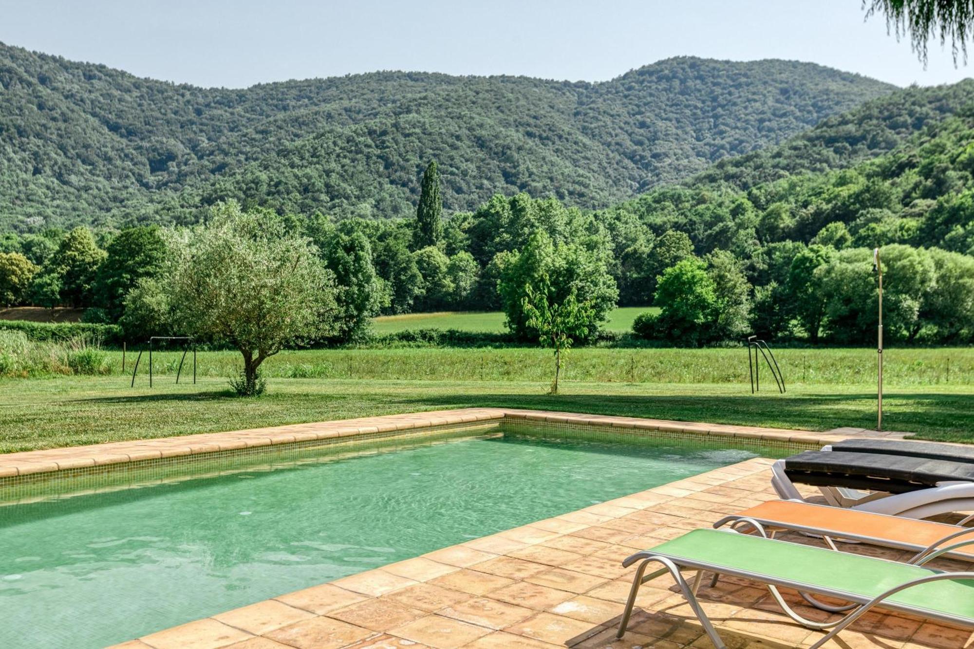 Casa Rural Mas Plantalech La Vall de Bianya Exteriör bild